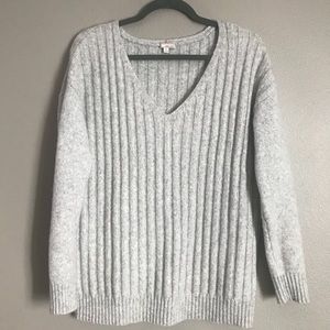 Oversized V-Neck Sweater